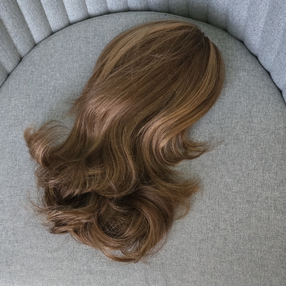 Wigs Other - Elegant Brown Hair Extension Ponytail Clip, NWOT